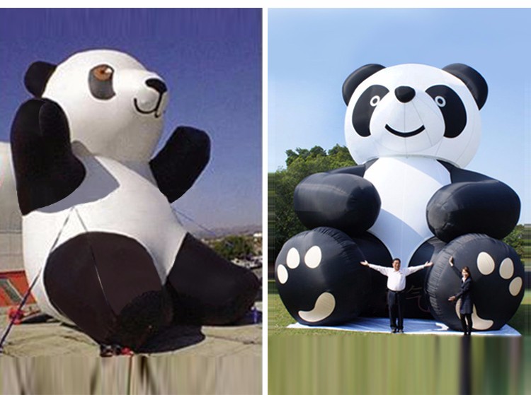 溧阳熊猫固定吉祥物