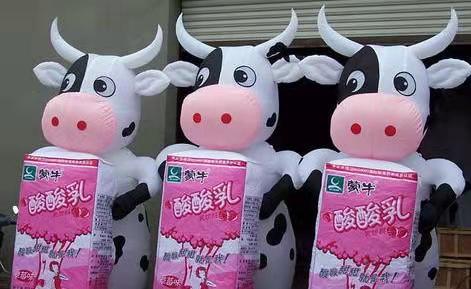 溧阳牛奶厂广告气模